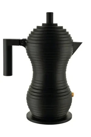 Alessi Caffettiera Pulcina Acciaio Nero 6 Tazze Acquista Ora
