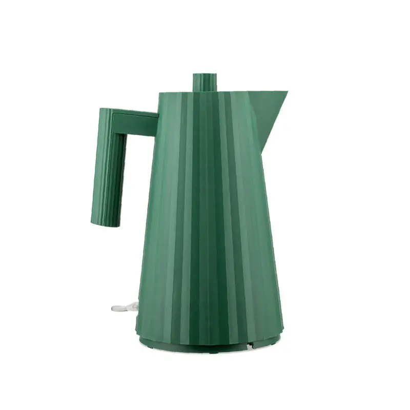 Alessi Bollitore Elettrico Plissé Verde 1.7 Litri Professionale