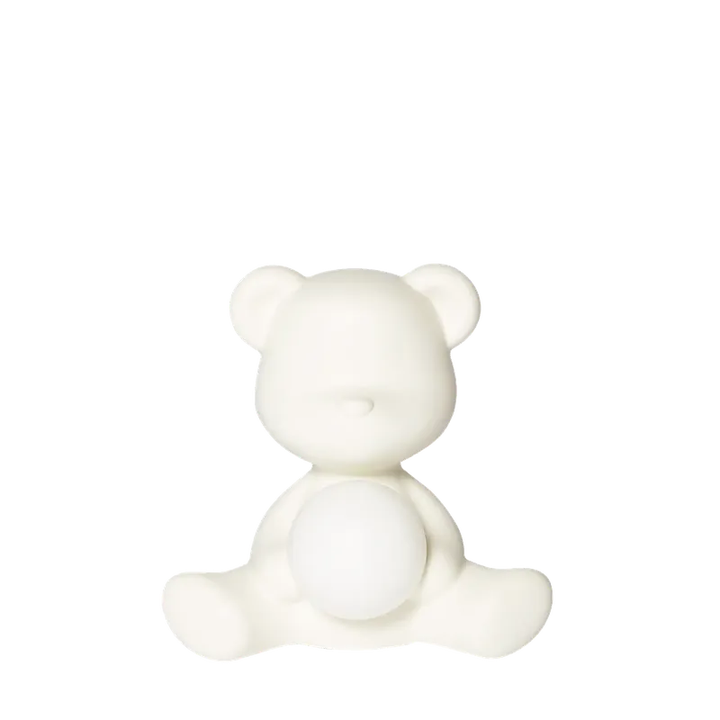 Qeeboo Lampada da Tavolo Teddy Girl White Ordina Subito