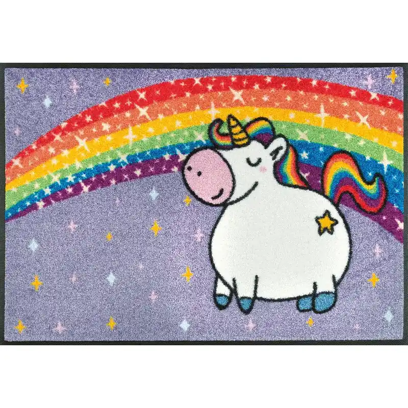 Promo Stagionale Wash+Dry Tappeto Unicorn Rainbow 50x75 cm
