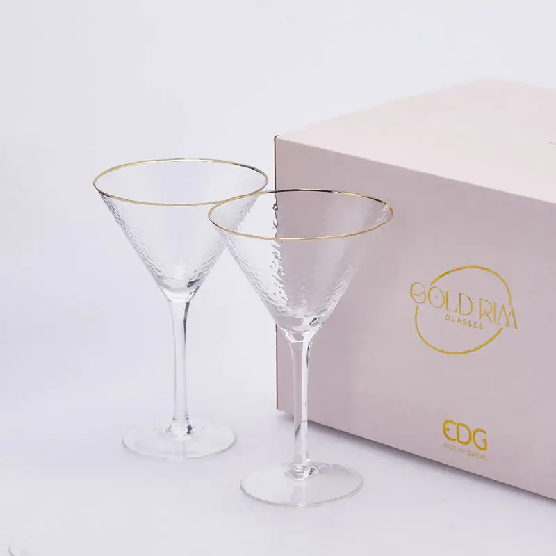 Compra Oggi Stesso EDG Enzo De Gasperi Set 6 Calici Goldrim 300 ml