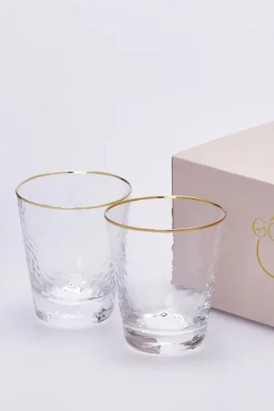 Acquista Ora EDG Enzo De Gasperi Set 6 Bicchieri Goldrim 350 ml