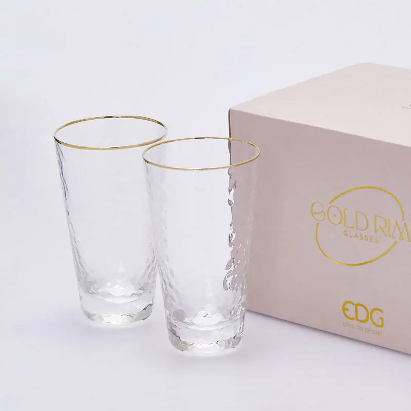 Non Perdere EDG Enzo De Gasperi Set 6 Bicchieri Goldrim 490 ml