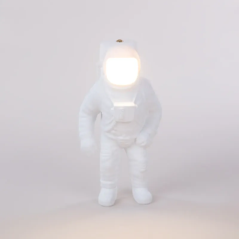 Seletti Lampada Ricaricabile led Astronauta Cosmic Flashing Starman H28.5 cm Occasione Imperdibile