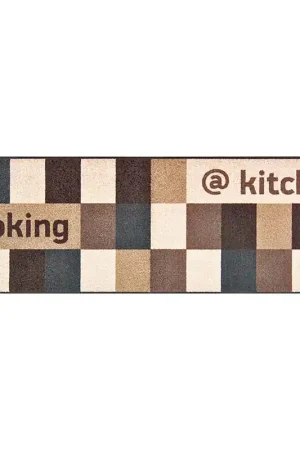 Wash + Dry Tappeto Kitchen Brownish 60x180 cm Must-Have