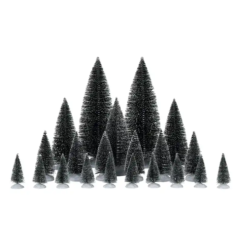 Occasione Lemax Set 21 Alberi di Pino per Villaggi Natalizi