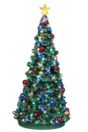 Lemax Albero di Natale per Villaggi Natalizi con Luci Pagamento Sicuro