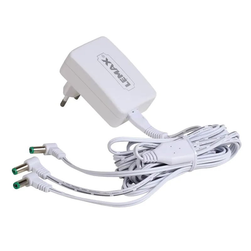 Lemax Adattatore da 4,5V a 3 Uscite Spina Europea Fissa Bianca V2 Saldi