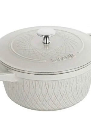 Offerta Del Giorno Staub Cocotte Twister Tartufo Bianco 24 cm