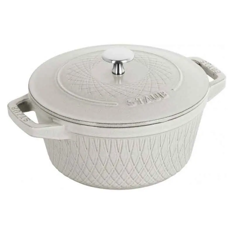 Offerta Del Giorno Staub Cocotte Twister Tartufo Bianco 24 cm
