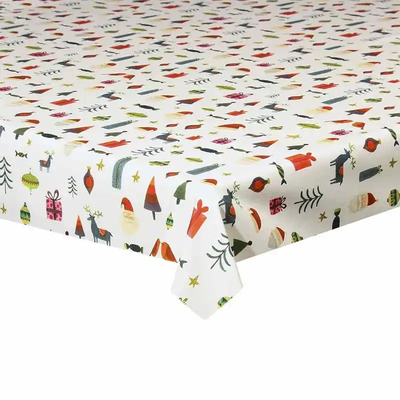 Tognana Tovaglia Natalizia Candy in Cotone 150x350 cm Offerta Del Giorno