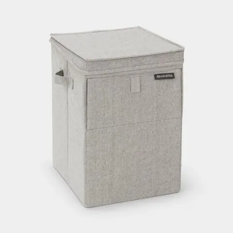 Promozione Brabantia Contenitore Portabiancheria Impilabile 35 Litri Grigio