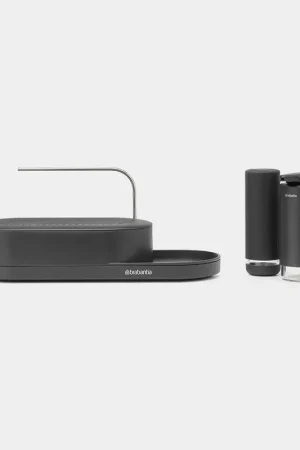 Prezzo Basso Brabantia Set 3 Pezzi Organiser SinkStyle Mineral Infinite Grey