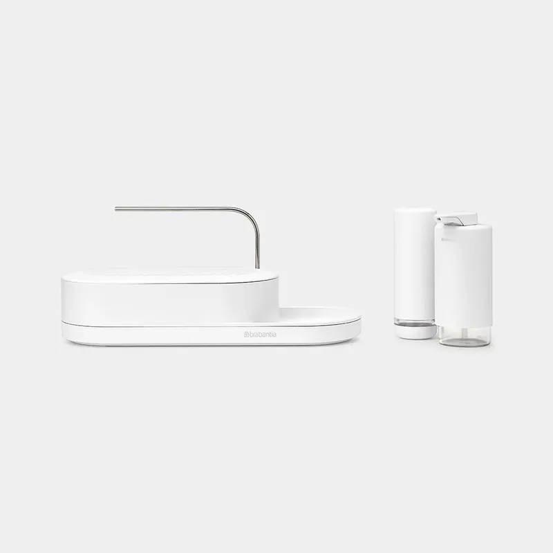 Prezzo Scontato Brabantia Set 3 Pezzi Organiser SinkStyle Mineral Fresh White