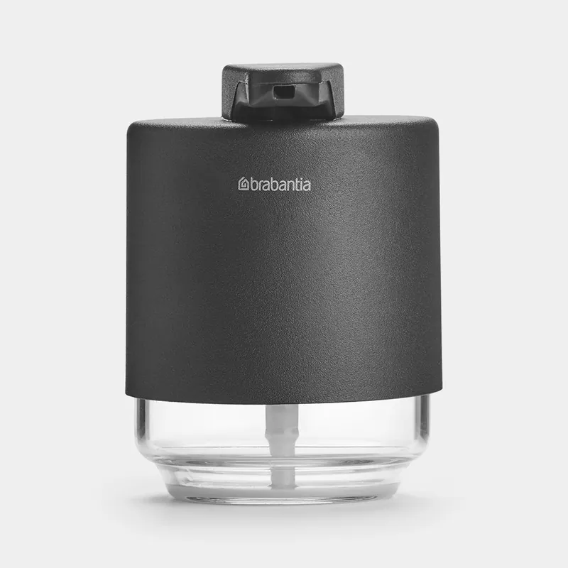 Brabantia Dosatore Sapone MindSet 200 ml Nero Esclusivo