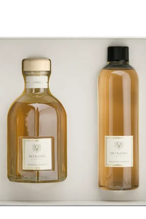 Acquista Ora Dr Vranjes Gift Box Ambra 500 ml + Ricarica 500 ml