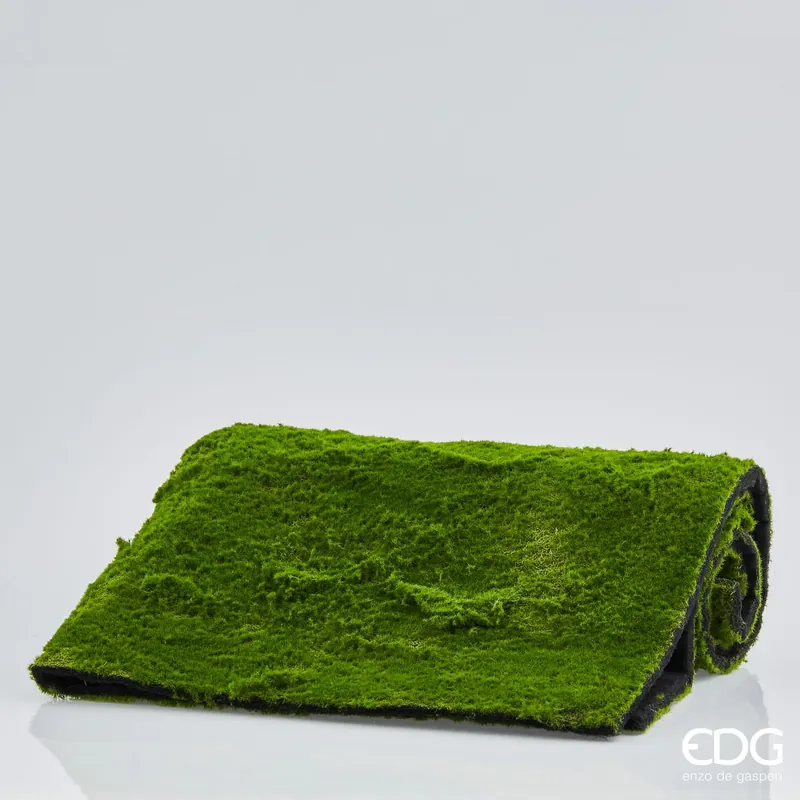 EDG Enzo De Muschio Tappeto di Muschio Artificiale 100x100 cm Soddisfatti O Rimborsati