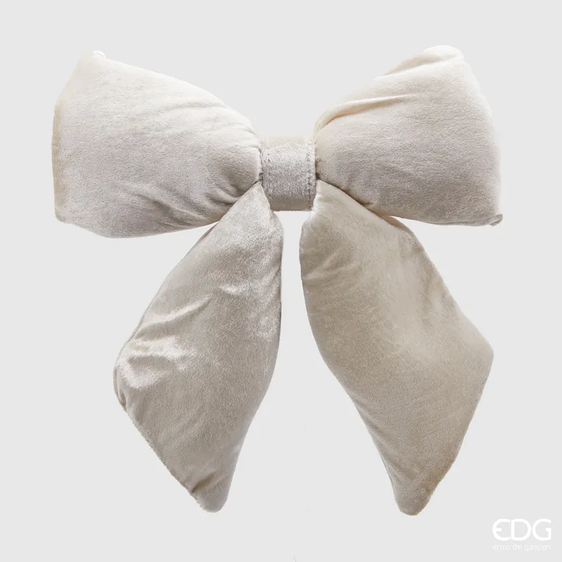Bestseller EDG Enzo De Gasperi Fiocco in Velluto 28x30 cm Bianco