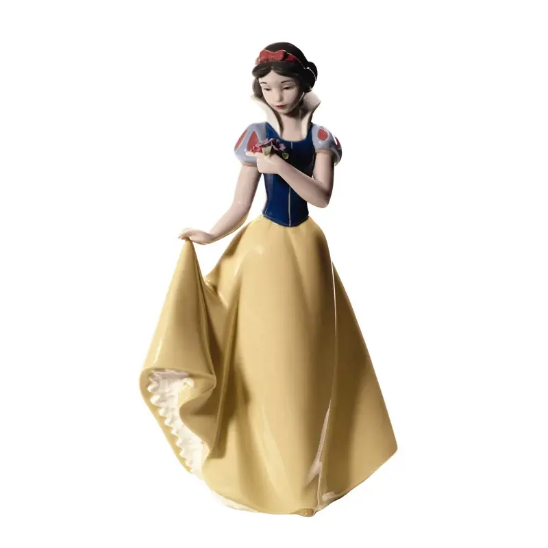 Promozione Nao Statua in Porcellana Biancaneve 27x17 cm