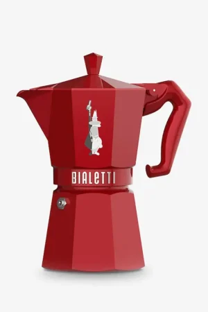 Bialetti Moka Exclusive 6 Tazze Rosso Consegna Rapida