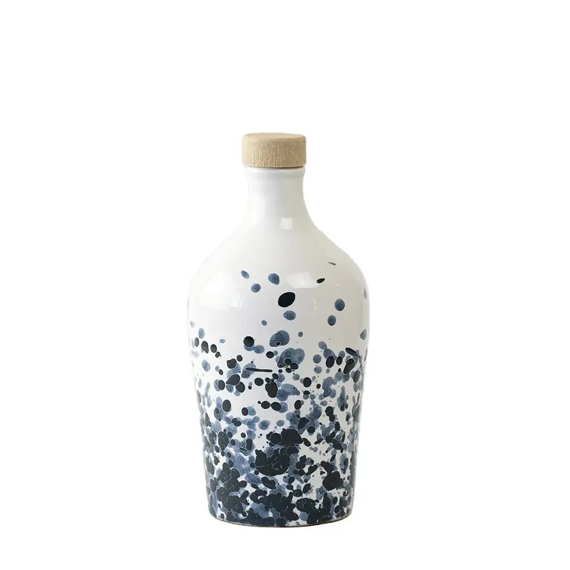 Frantoio Paparella Galassia Olio Extra Vergine di Oliva 250 ml con Piattino Blu Ordina Subito