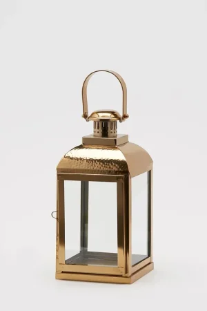 Affare EDG Enzo De Gasperi Lanterna Martellata Inox H40 Oro