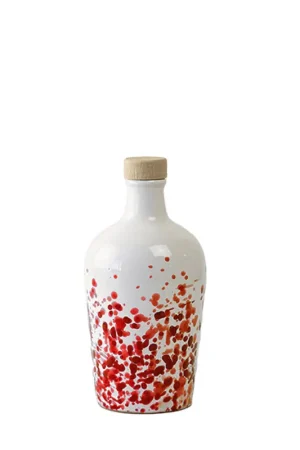 Compra Online Frantoio Paparella Galassia Olio Extra Vergine di Oliva 100 ml con Piattino Rosso