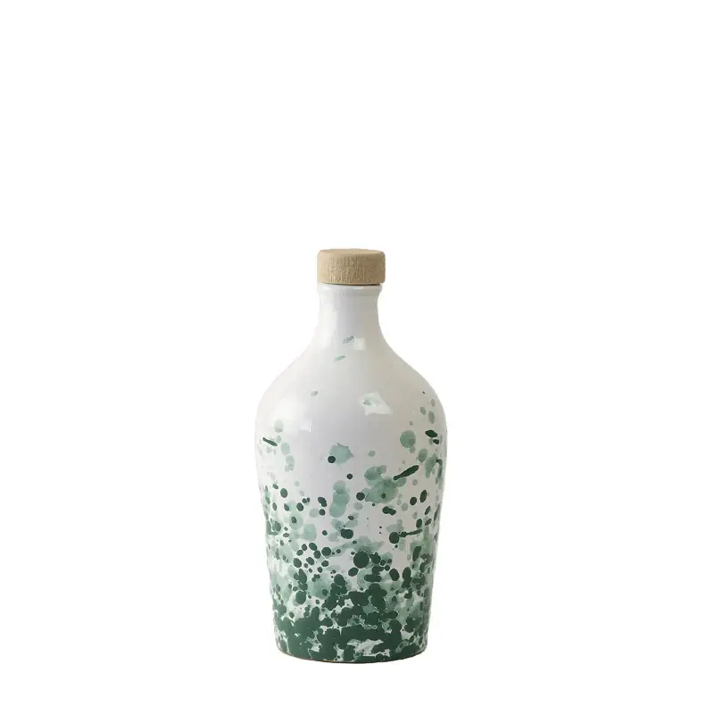 Frantoio Paparella Galassia Olio Extra Vergine di Oliva 100 ml con Piattino Verde Subito Disponibile