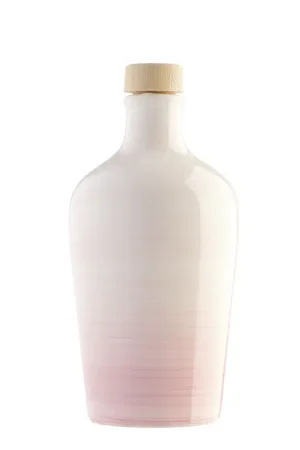 Frantoio Paparella Tramonto Olio Extra Vergine di Oliva 500 ml con Piattino Rosa Affare
