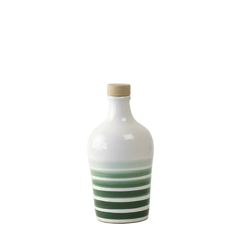 Frantoio Paparella Orizzonte Olio Extra Vergine di Oliva 100 ml con Piattino Verde Sconto