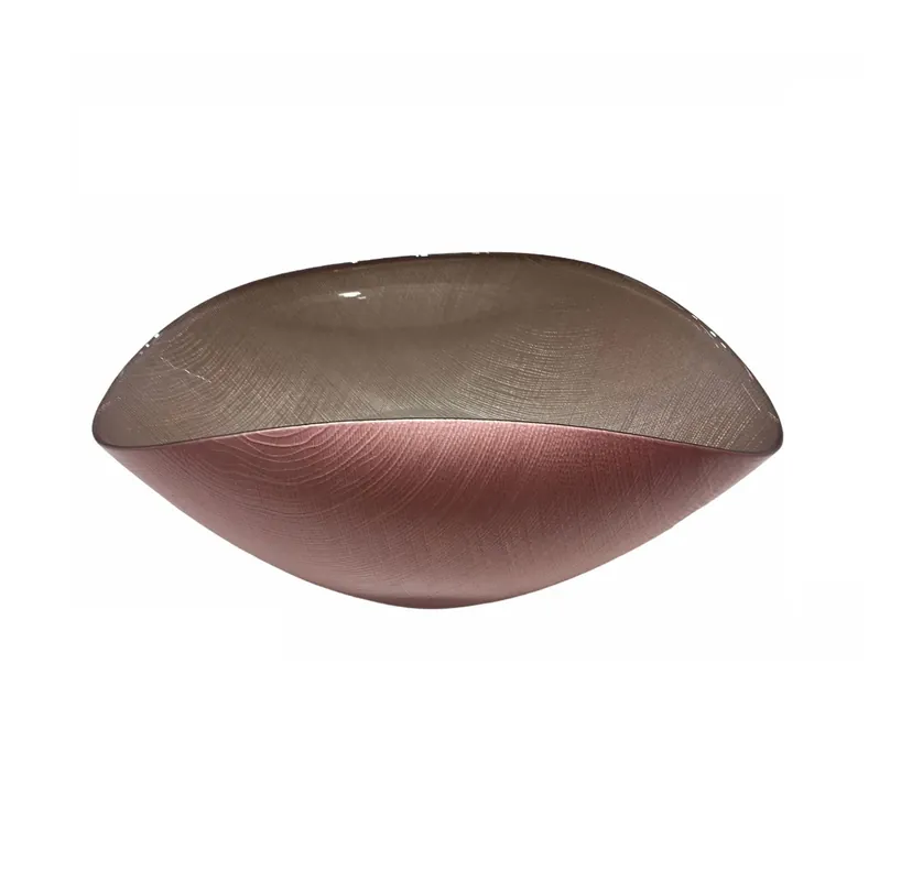 Onlylux Coppa Centrotavola Burano Corda Rosa Vintage 28x15 cm Compra Oggi Stesso