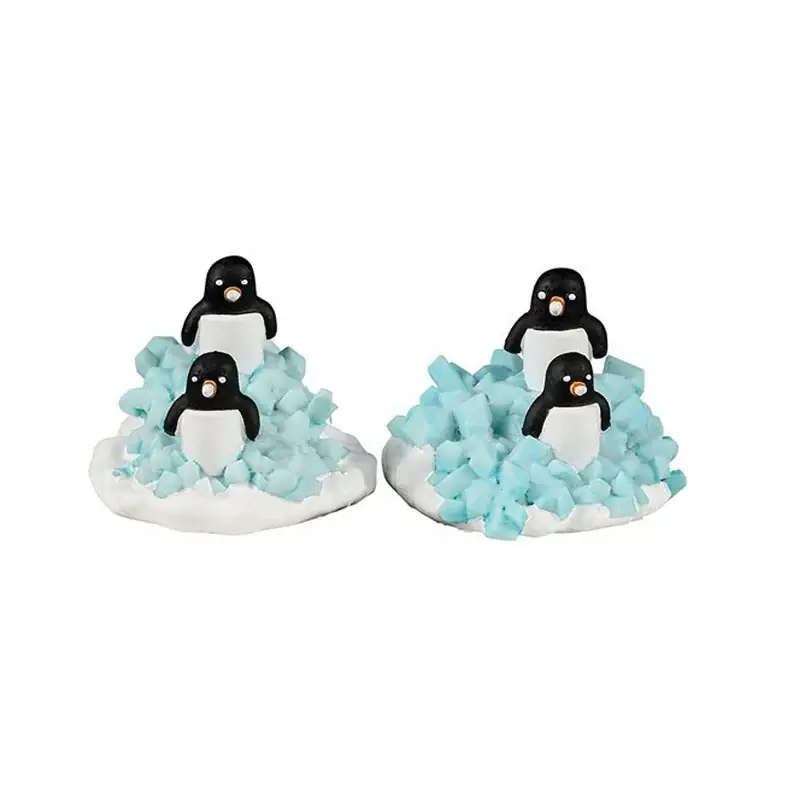 Lemax Set Personaggi Natalizi Colonia di Pinguini Caramellati Super Prezzo