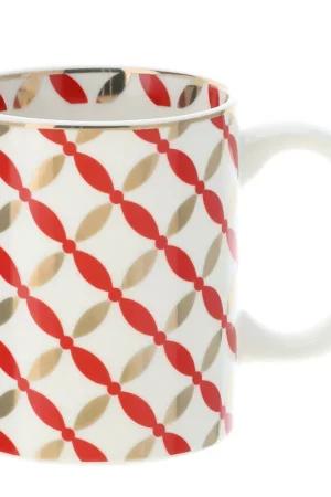 Hervit Tazza Mug Natalizia in Porcellana 8x10 cm Compra Adesso