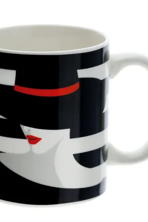 Economico Hervit Tazza Mug Fashion Lola in Porcellana D8x10 cm