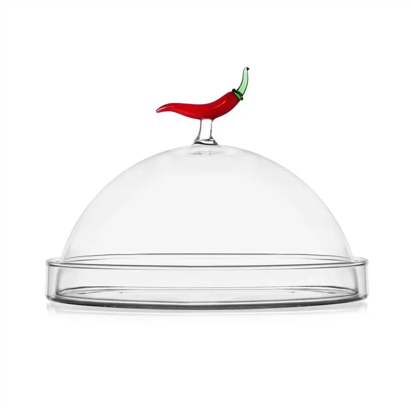 Ichendorf Milano Vegetables Vassoio da Portata con Cupola Peperoncino A Buon Prezzo