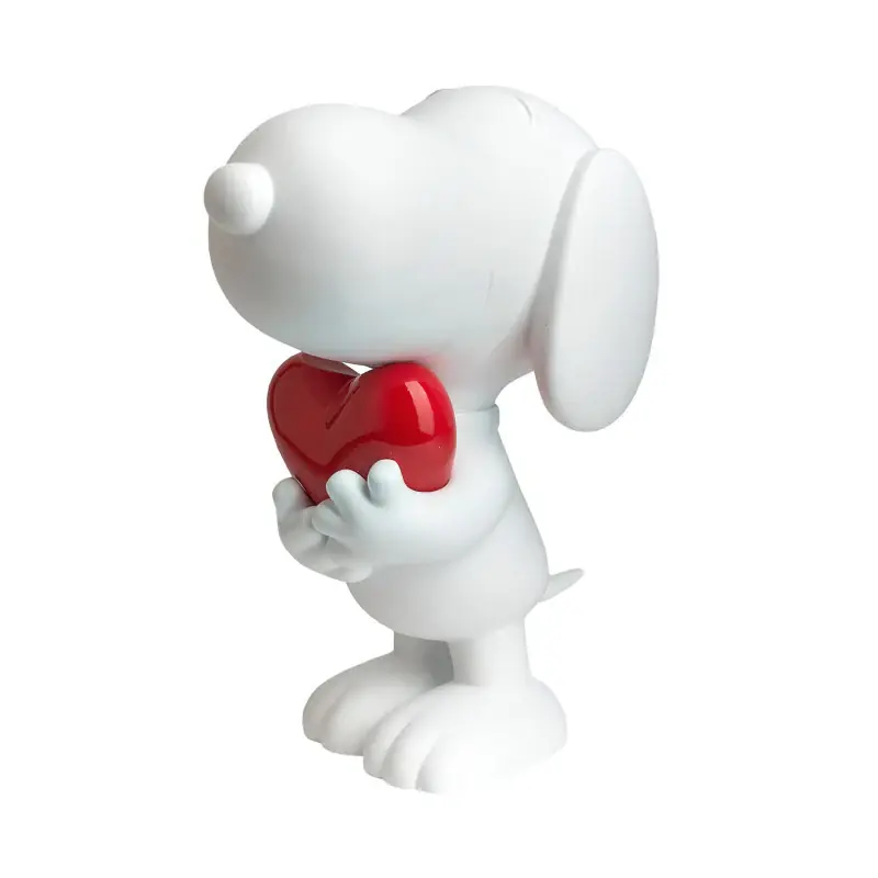 Leblon Delienne Cuore Snoopy Bianco Opaco e Cuore Rosso Lucido Prezzo Ridotto