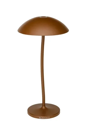 Offerta Lampo Blackout Lampada da Tavolo Cordless Ricaricabile Stem Corten