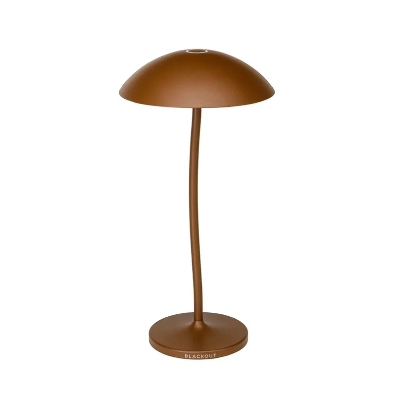 Offerta Lampo Blackout Lampada da Tavolo Cordless Ricaricabile Stem Corten
