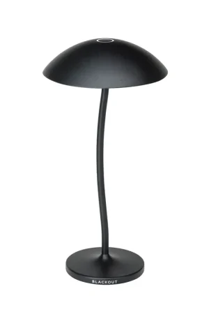 Ultima Occasione Blackout Lampada da Tavolo Cordless Ricaricabile Stem Nera
