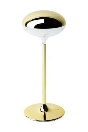 Blackout Lampada da Tavolo Cordless Ricaricabile Zeebo Oro Occasione