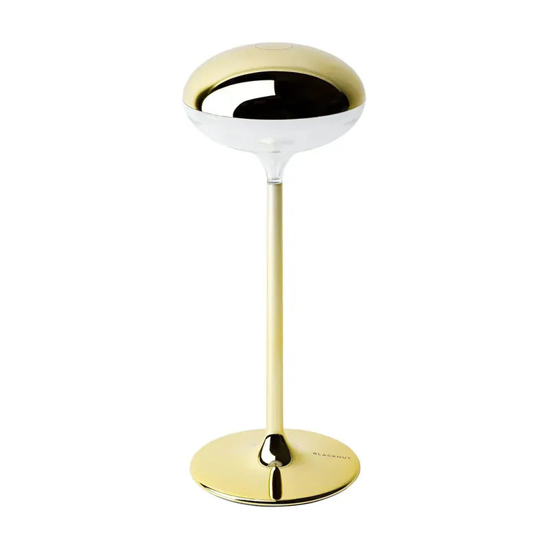 Blackout Lampada da Tavolo Cordless Ricaricabile Zeebo Oro Occasione