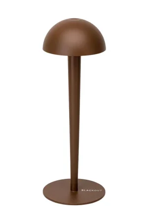 Nuova Collezione Blackout Lampada da Tavolo Cordless Ricaricabile Pin Corten