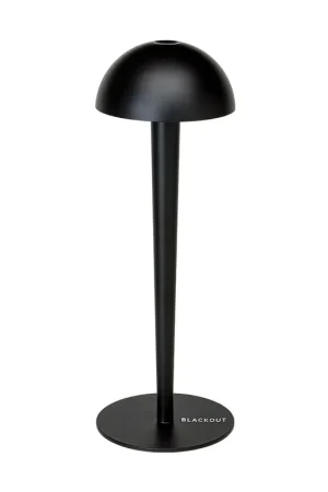 Blackout Lampada da Tavolo Cordless Ricaricabile Pin Nero Nuova Collezione