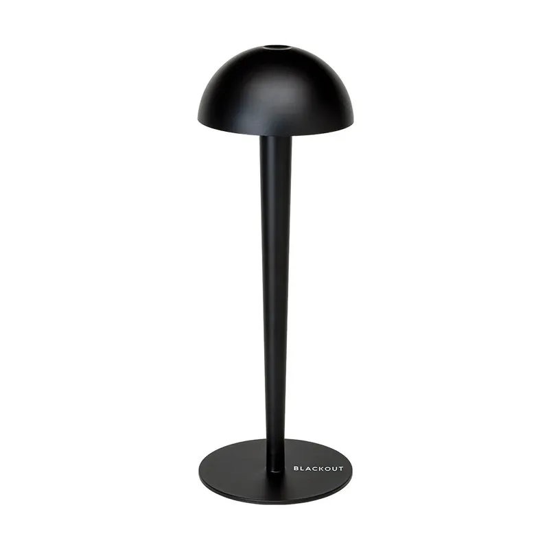 Blackout Lampada da Tavolo Cordless Ricaricabile Pin Nero Nuova Collezione