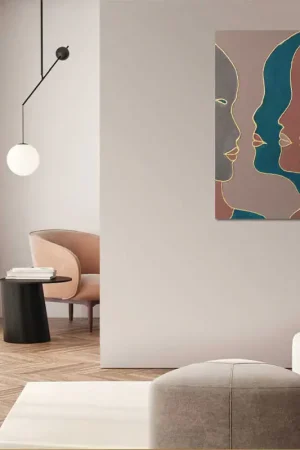 Economico Agave Quadro Appearance 80x120 cm