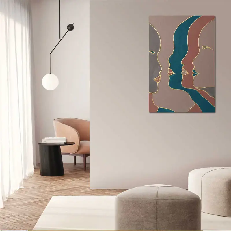 Economico Agave Quadro Appearance 80x120 cm