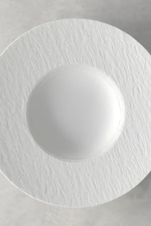 Villeroy & Boch Manufacture Rock blanc Piatto Pasta in Porcellana D28 cm Scelto Dai Clienti