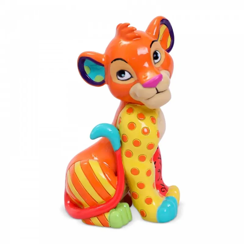 Prezzo Ridotto Enesco Statuetta Simba Mini by Britto in Resina