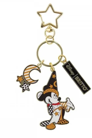 Enesco Portachiavi in Metallo Midas Topolino Mago Esclusivo
