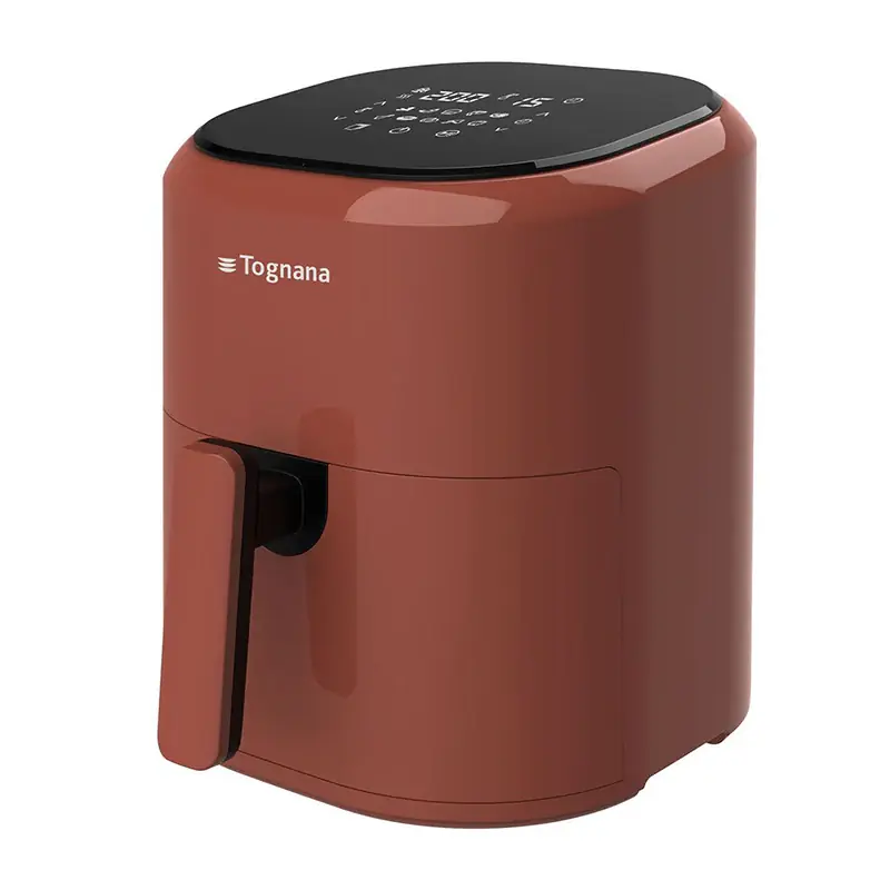 Tognana Friggitrice Ad Aria 4.5 Lt Iridea Rosso Occasione Imperdibile